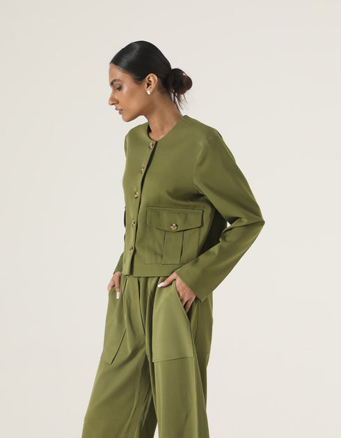 SHORT TAILORED JACKET